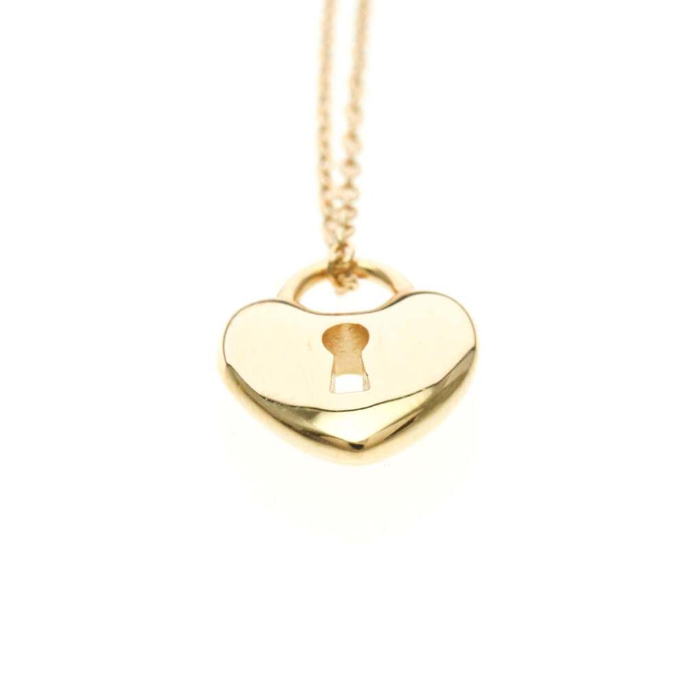 TIFFANY Authentic 18k Gold Heart Necklace - Picture 4 of 12